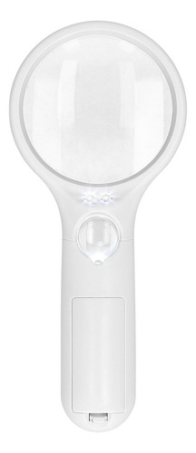Lupa Led 2.5x 45x For Lectura, Joyería, Mapas Y