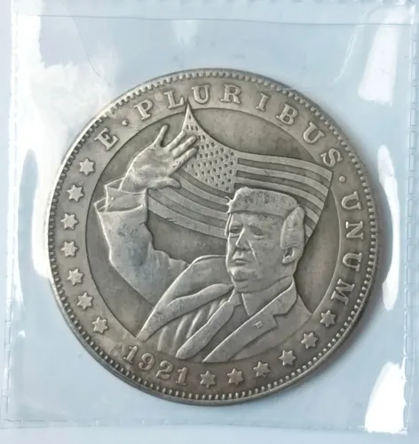 Moneda 1 Dólar Donald Trump, Hobo Pluribus One Dollar