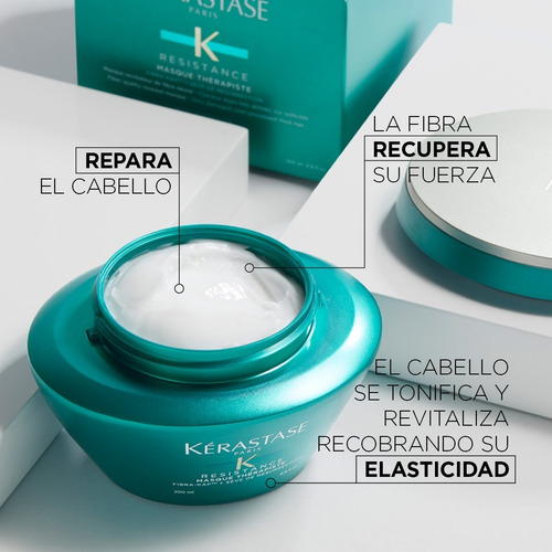 Máscara Reparadora Kérastase Résistance Thérapiste 200 Ml