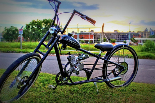 Imagen 2 de 13 de Bicimoto Chopper King London Bobber
