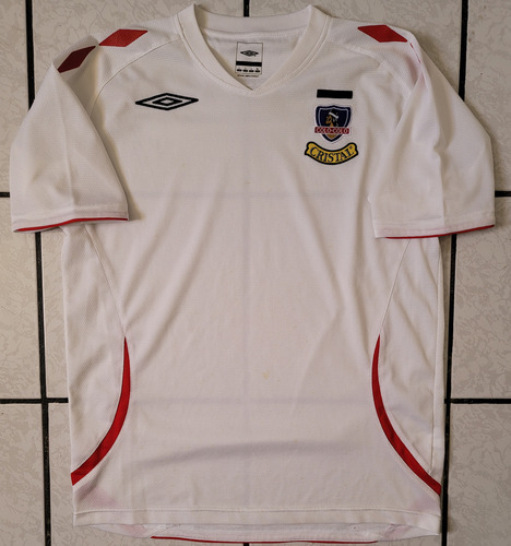 Jersey Colo Colo Chile Umbro Local 2009 Copa Libertadores L (Usado)