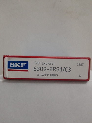 Rodamiento 6309 2rs1/c3.marca Skf