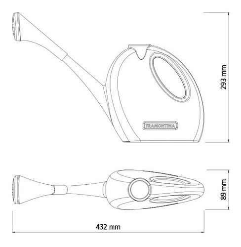Imagen 4 de 9 de Kit Combo Jardinería Tramontina Palitas Regadera Guantes