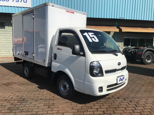 Imagem 3 de 14 de Kia Bongo K2500 Baú Fachinni