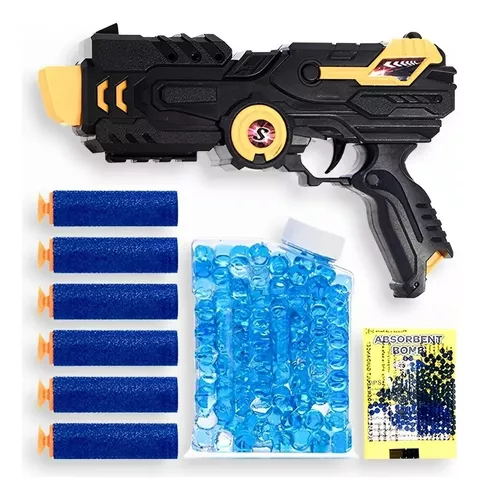 Lançador de Dardos Pistola Arminha Shoot Infantil Tipo Nerf 120