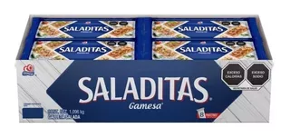 Galletas Saladitas Saladas Gamesa 8 Paketines De 137 Gr