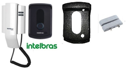 Kit Porteiro Ipr 8010 Intelbras Com Protetor Colonial