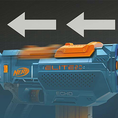 Nerf Hasbro, Elite 2.0 Echo Cs-10, Lanzador De Juguete,