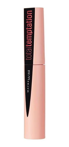 Imagen 3 de 4 de Máscara de pestañas Maybelline Total Temptation 0.27 fl oz color black