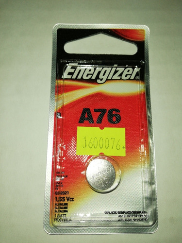 Pila Bateria A 76 / Lr44 Energizer X 1 Local En Belgrano R