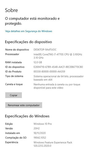 Imagem 6 de 8 de Computador Dell Optiplex 3020 + Monitor 22 Polegadas