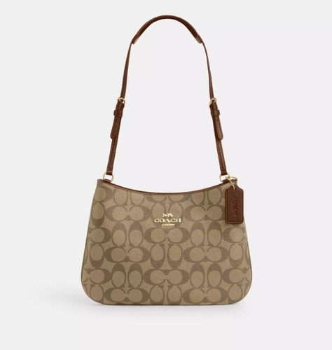 Bolsa De Hombro Penelope Coach Signature Canvas Original