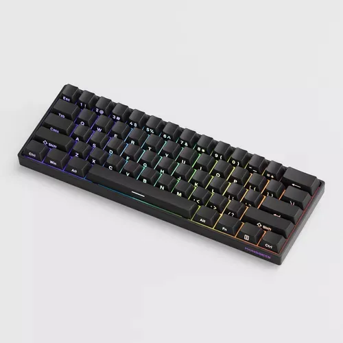Teclado Magnético Akko Monsgeek 8000hz Fun60 Pro 0,01mm C\fio Preto Inglês Us
