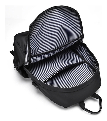 Mochila Impermeable Para Notebook Con Puerto Usb
