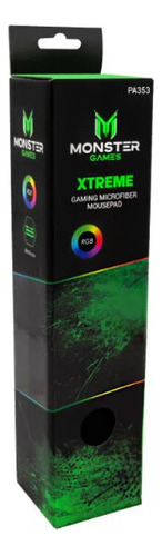 Mousepad Xl Monster Gamer Rgb Xtreme 80x30