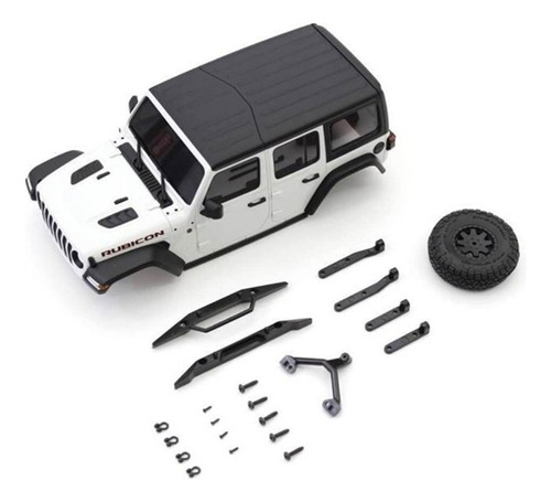 Kit De Carrocería Rc Para Jeep Wrangler Rubicon Rc C 4x4 En