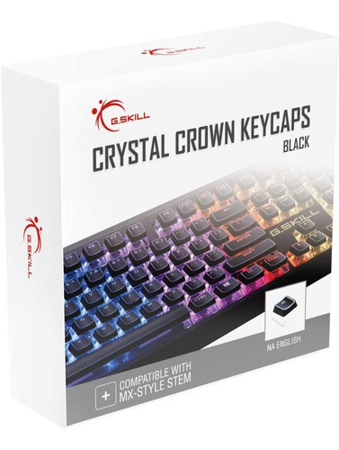 Teclas Keycaps Crystal Crown Keycaps Para Teclado Mecanico