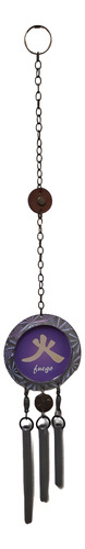 Llamador De Ángeles 3 Tubos Metal Largo 45 Cm. - Liquidación