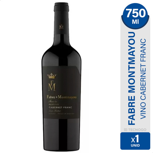 Vino Tinto Fabre Montmayou Terruño Cabernet Franc Reserva
