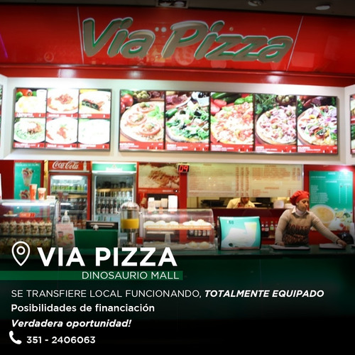 Pizzeria En Dinosaurio Mall Alto Verde Verdadera Oportunidad