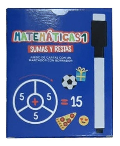 Naipes Educards - Sumas Y Restas Matematicas Mis Juguetes