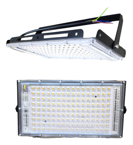 Reflector Led Luz Cálida 150w 3000k 7000lm Iluminación 1500w