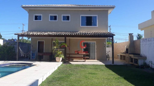 Imagem 1 de 14 de Casa Duplex Com 3 Suítes, Piscina À Venda, 137 M² Por R$ 550.000 - Floresta Da Gaivota - Rio Das Ostras/rj - Ca2315