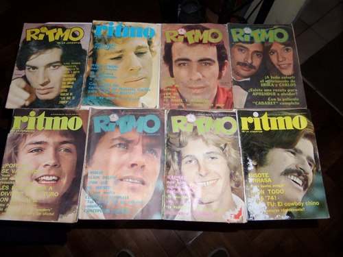 Revista Ritmo Década Del 70. Lote De 23. Desgaste. Usadas