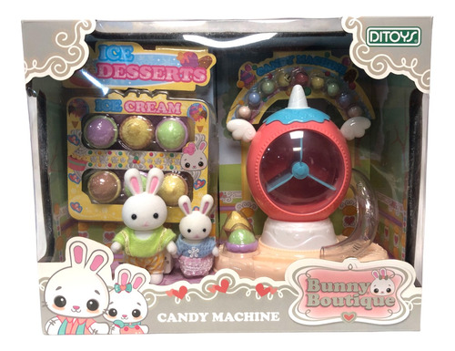 Bunny Boutique Ditoys Candy Machine Con Accesorios Original