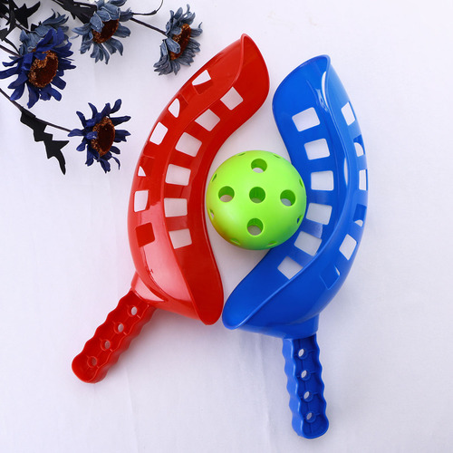 Juego De Pelota Scoop Toss & Catch Set Para Deportes Al Aire