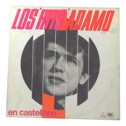 Disco Vinilo Lp Adamo - Los Hits De Adamo En Castellano