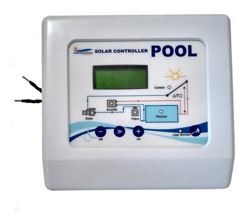 Controlador Solar De Piscina Pool Luxo Hidroconfort Get