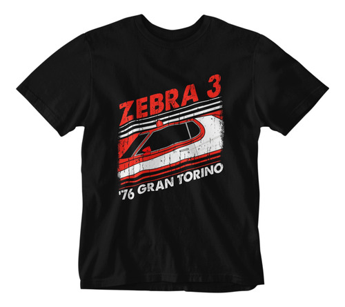 Camiseta Autos Clasicos Gran Torino Zebra