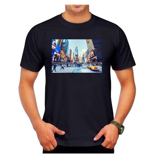 Remera De Hombre Ny New York Ciudades Mundo Libertad Usa M22