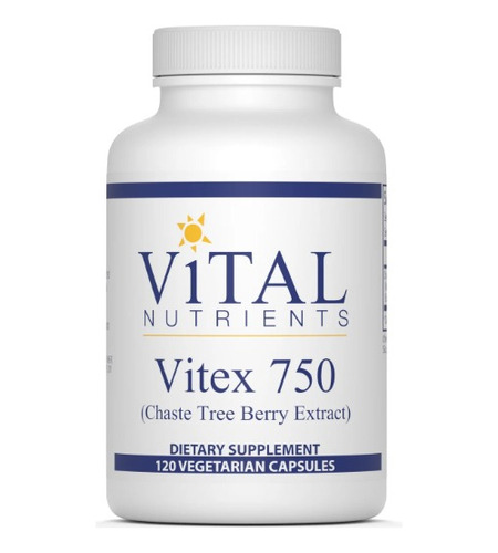 Vital Nutrients | Vitex 750 Chaste Tree Berry | 120 Veg Caps