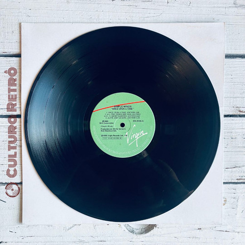 Lp Once Upon Time Simple Minds 1986 ( Mt Novo) Alive Kicking (Usado)