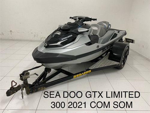 Sea Doo Gtx 300 Limited 2021 Com Carreta Rodoviária Aro 20