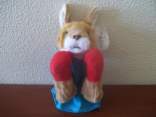 Canguru De Pelúcia Marrom Boxeador - Dá Socos E Faz Sons!