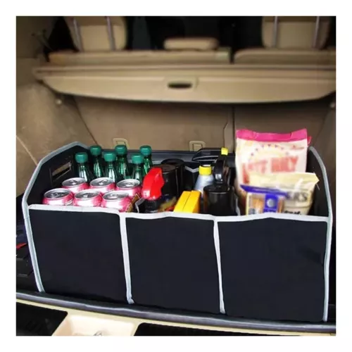 Organizador Auto Caja Bolso Plegable Maletero Vehiculos