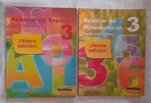 Auxiliar De Español Y Matemáticas 3 Texto Interactivo