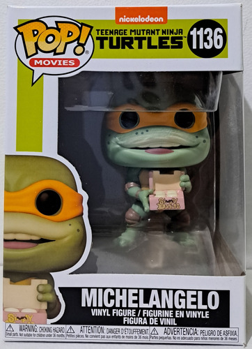 Funko Pop Teenage Mutant Ninja Turtles Michelangelo #1136
