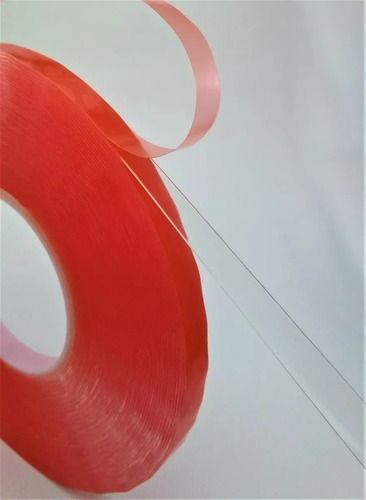 Imagen 6 de 7 de Cinta Adhesiva De Doble Contacto 12mm X 20 Mts Doble Faz