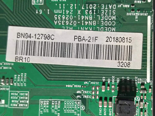 Placa Principal Samsung Un49nu7100g Un49nu7100 Bn94-12798c (Usado)