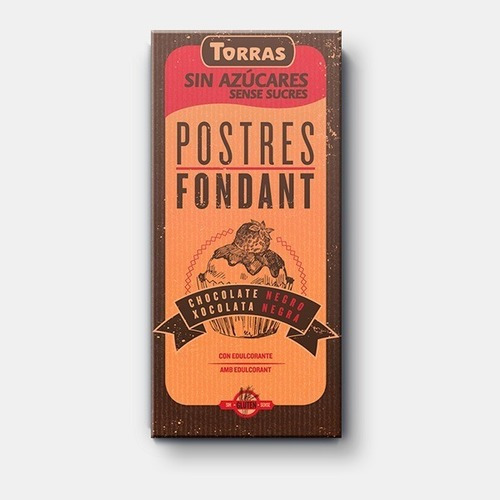 Chocolate Para Fundir - Postres Fondant Sin Azúcar Torras