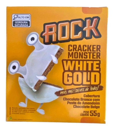 Cracker Monster (55g) - Sabor: White Gold