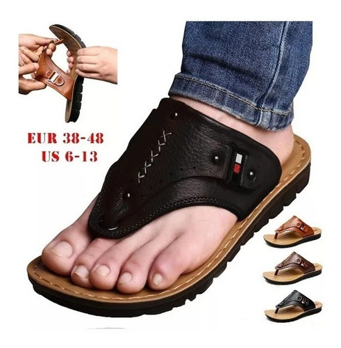 Zapatos De Viaje Transpirables De Cuero Genuino Para Hombre