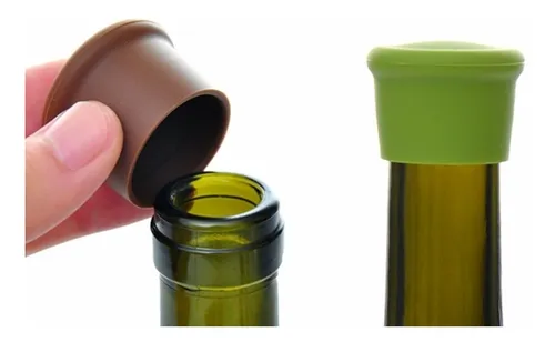 Tapones De Silicona Para Botella De Vino Hermético