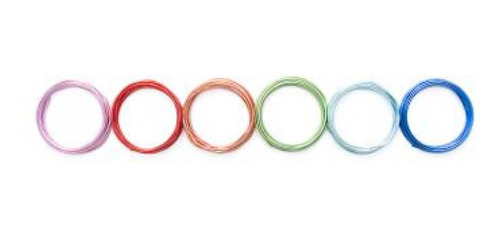 Imagem 1 de 2 de We R - Arames Coloridos Para Ferramenta Happy Jig - 6 Unid -