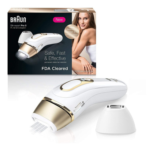 Depiladora Braun Yt-opuf-m3tn-tr Branco E Dourado