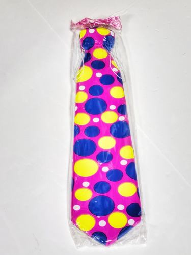 Corbata Fluo Cotillón Colores Modelos Surtidos X 10 Unidades